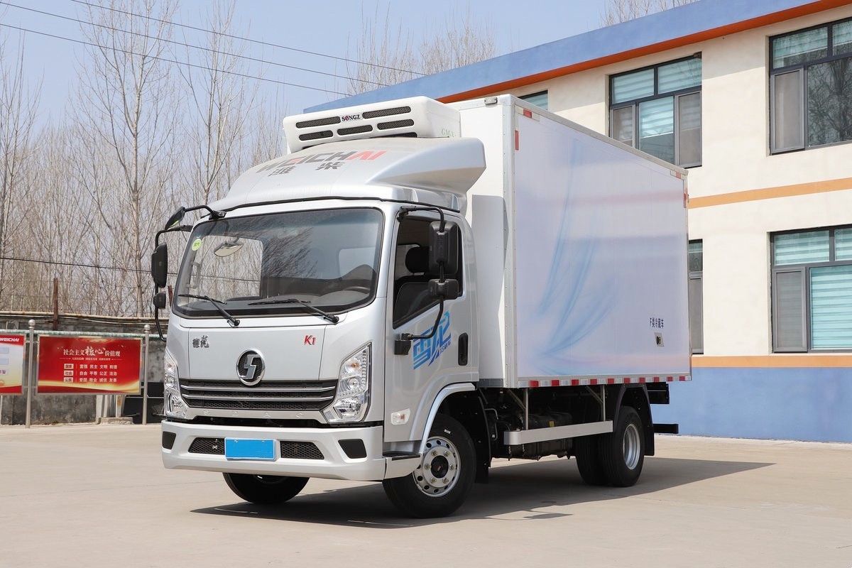 陜汽德龍K1冷藏車4.1米