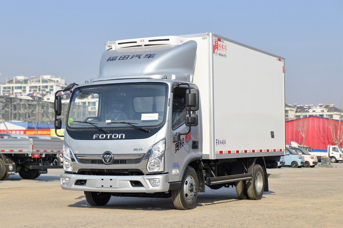 福田奧鈴速運寬體冷藏車4.1米