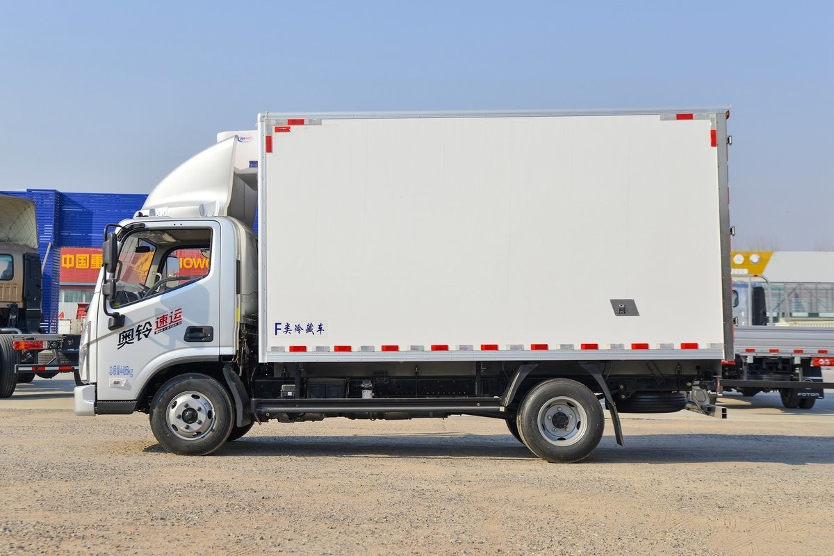 福田奧鈴速運寬體冷藏車4.1米