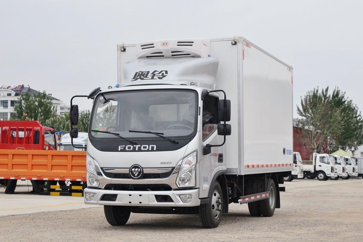 福田奧鈴速運130馬力冷藏車4.08米
