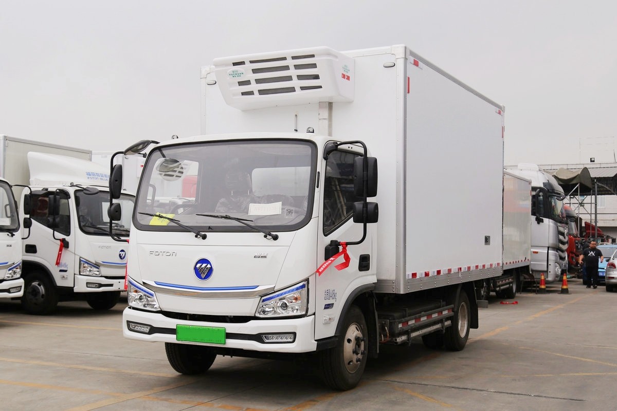 福田智藍(lán)純電動(dòng)冷藏車4.1米