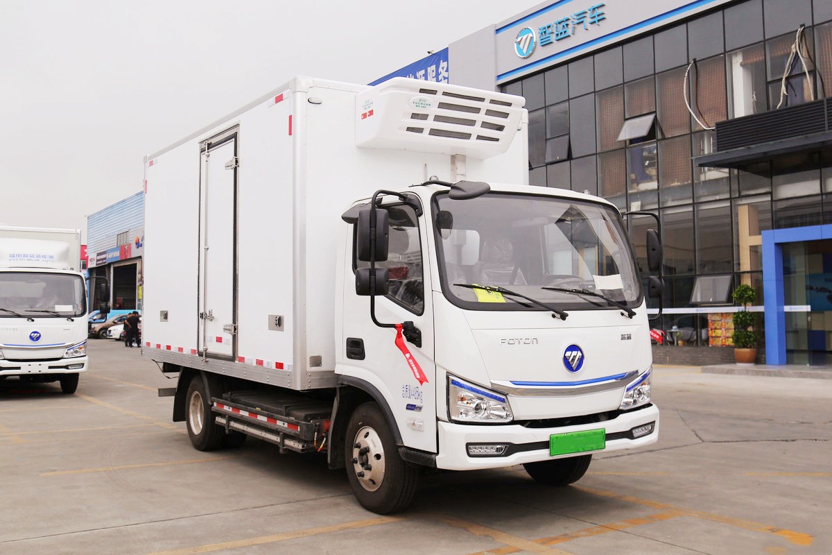 福田智藍(lán)純電動(dòng)冷藏車4.1米