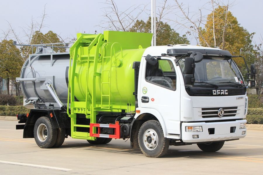 東風(fēng)大多利卡D7罐式6方餐廚垃圾車