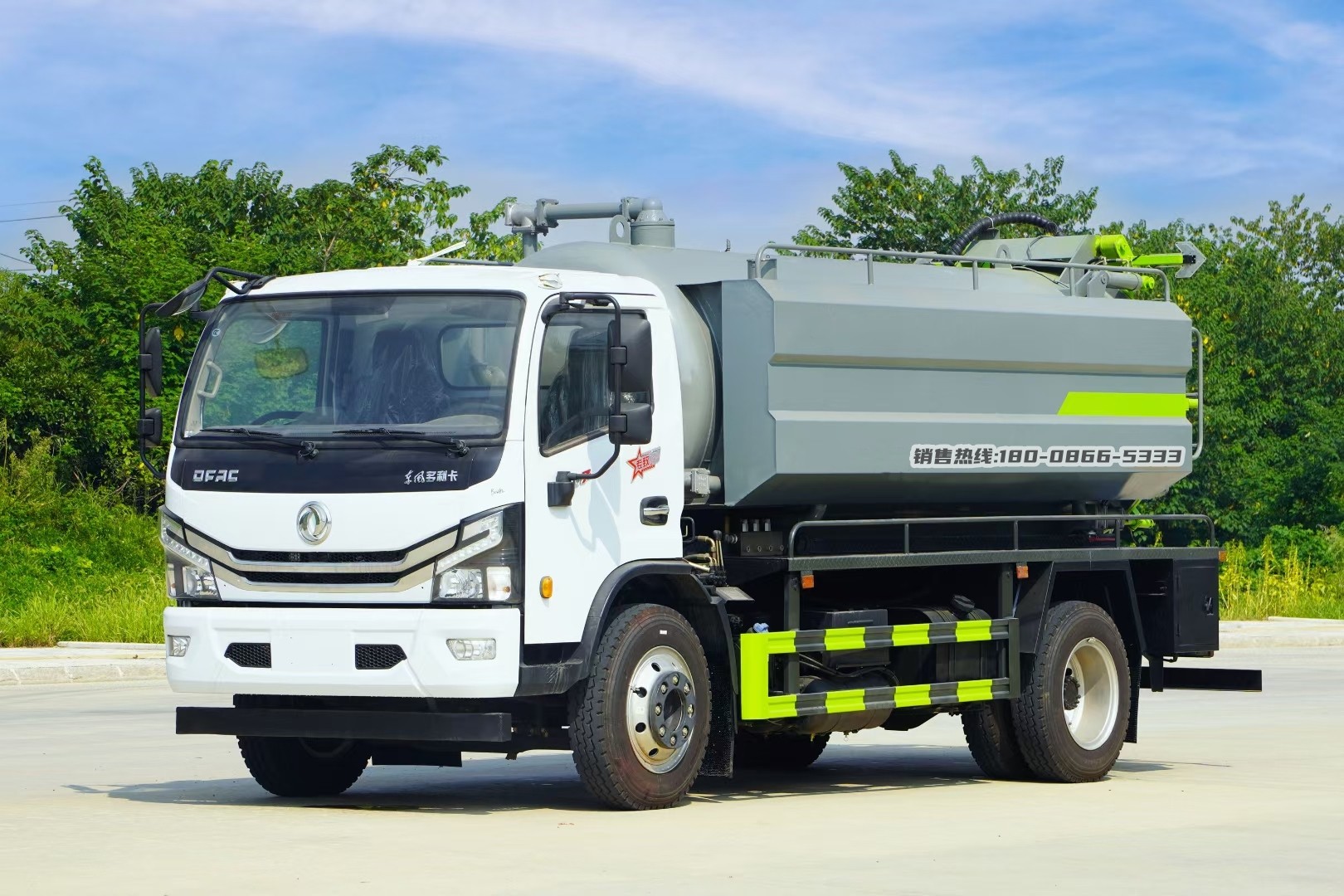 東風(fēng)多利卡D7清洗吸污車3+6方  