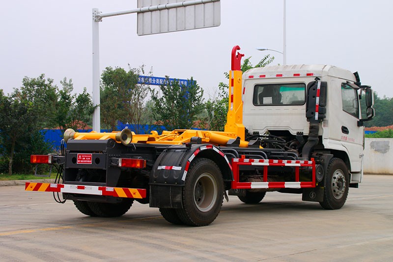 陜汽軒德翼6勾臂垃圾車 12方