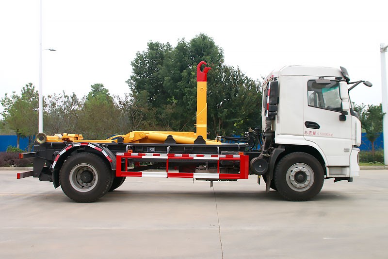 陜汽軒德翼6勾臂垃圾車 12方