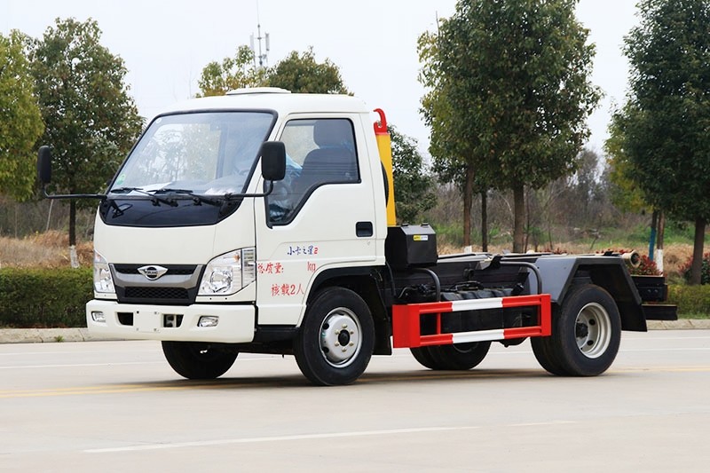 福田小卡之星2 勾臂垃圾車(chē) 3方